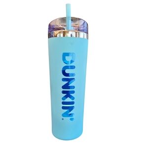 Dunkin' 24 Ounce Insulated Tumbler with Straw